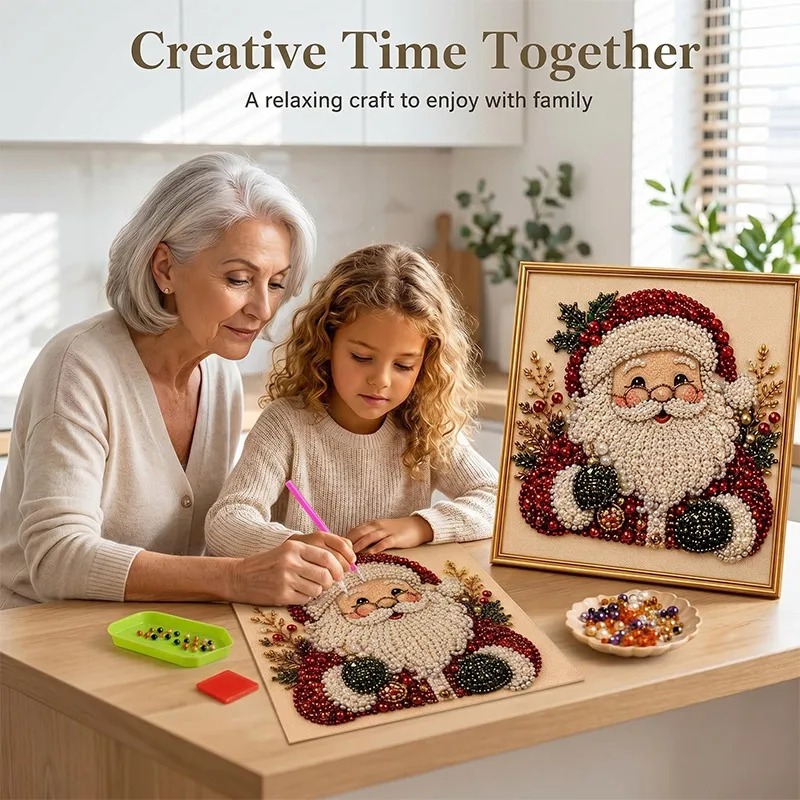 Resin Art Things - Christmas Pearl Diamond Painting Art Set