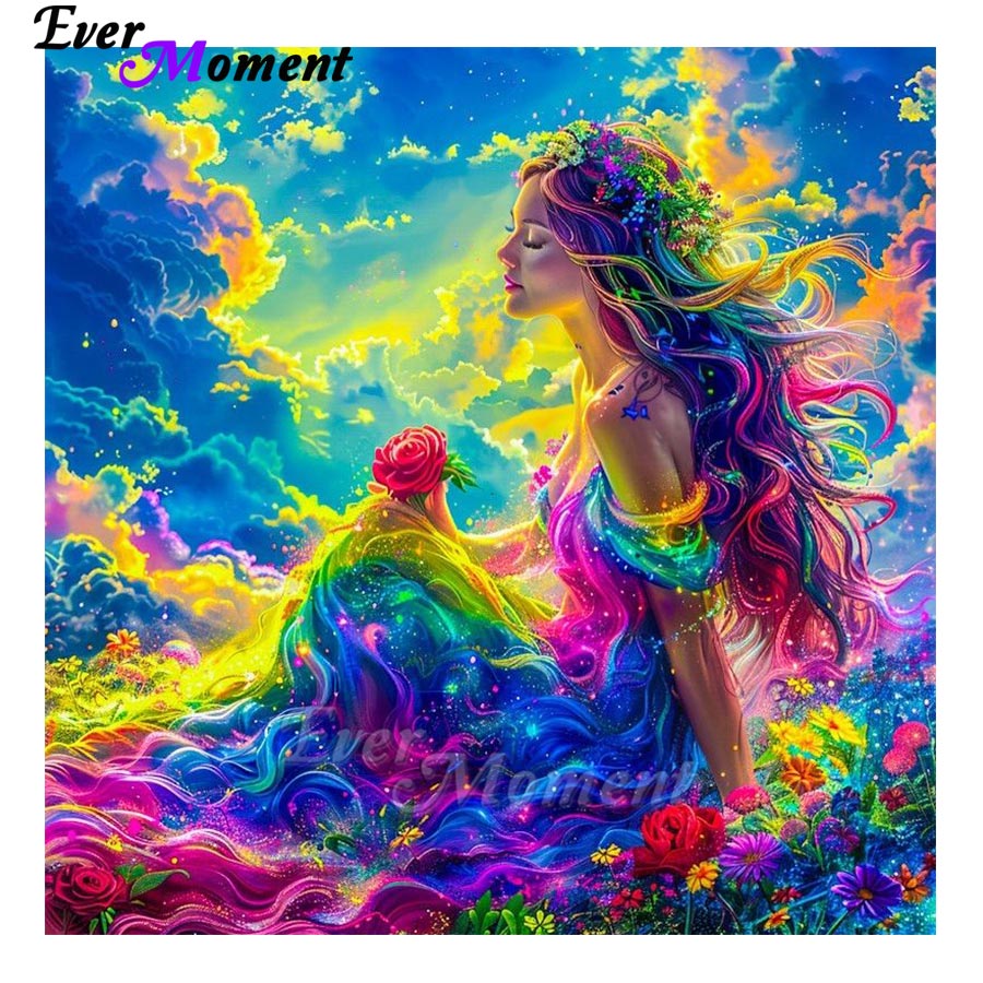 Resin Art Pouring - Ever Moment Poured Glue Diamond Painting