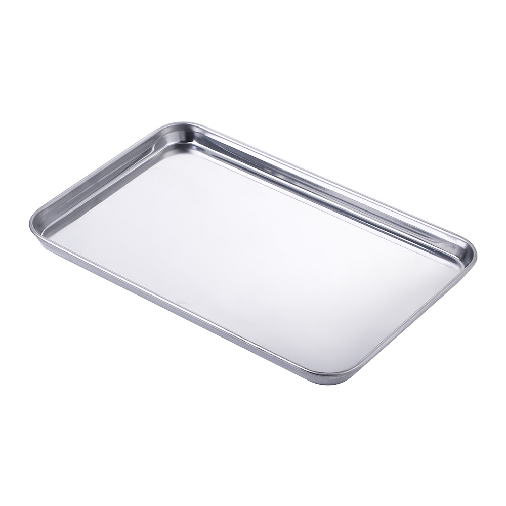 Tray Mold Rectangle - Bread Pastry Stainless Steel Fruit Plate