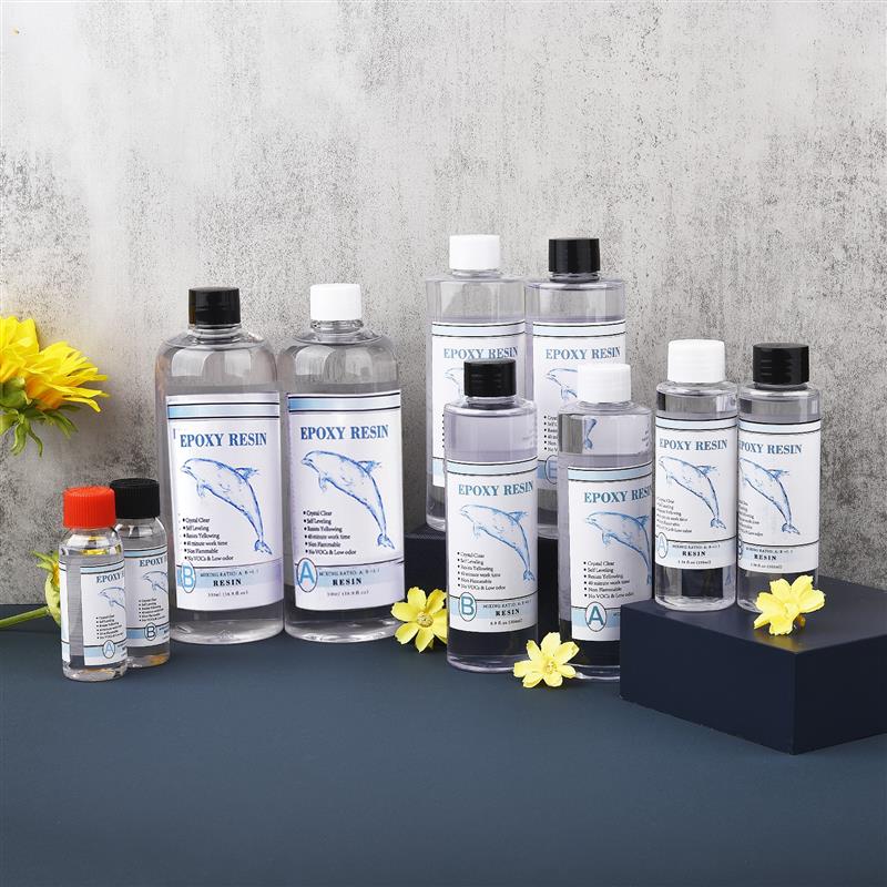 Resin Art Jewellery - 1:1 AB Resin Epoxy Crystal Glue