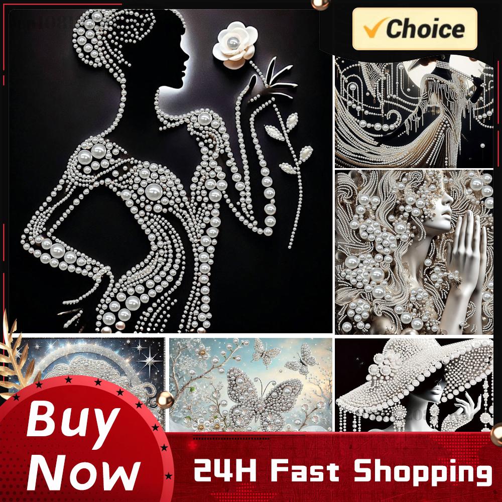 Resin Art Things - DIY Ladies Pearl Diamond Painting Gem