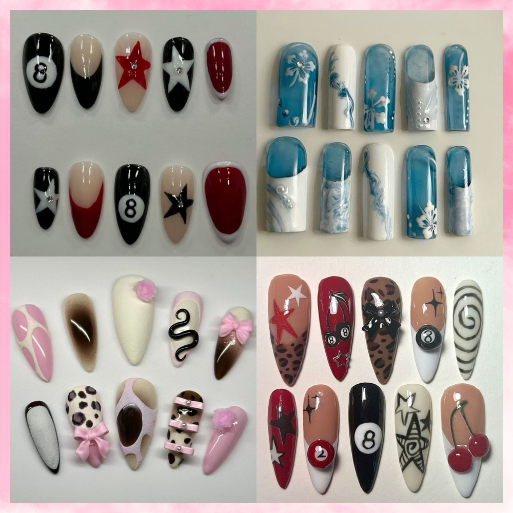 10PCS Handmade Manicure Armor  - Resin Art Set review and price