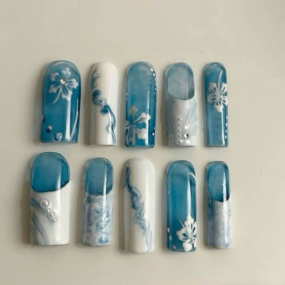 10PCS Handmade Manicure Armor  - Resin Art Set review and price