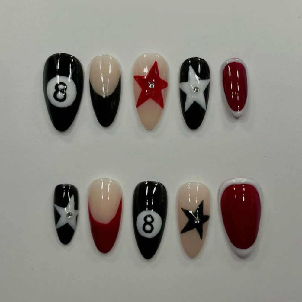 10PCS Handmade Manicure Armor  - Resin Art Set review and price