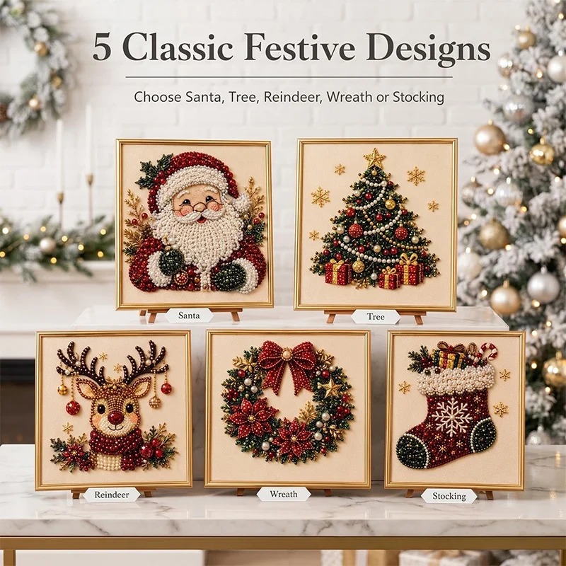Christmas Pearl Diamond Painti - Resin Art Things review and price