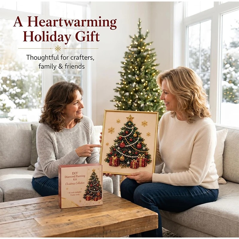 Christmas Pearl Diamond Painti - Resin Art Things review and price