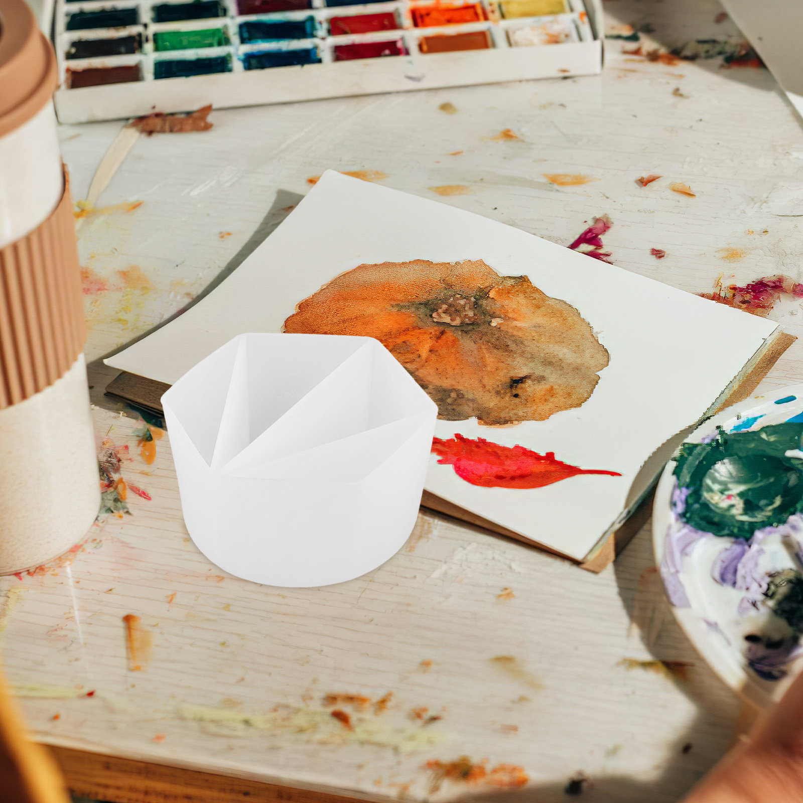 3Pcs Silicone Split Cups for P - Resin Art Pouring review and price