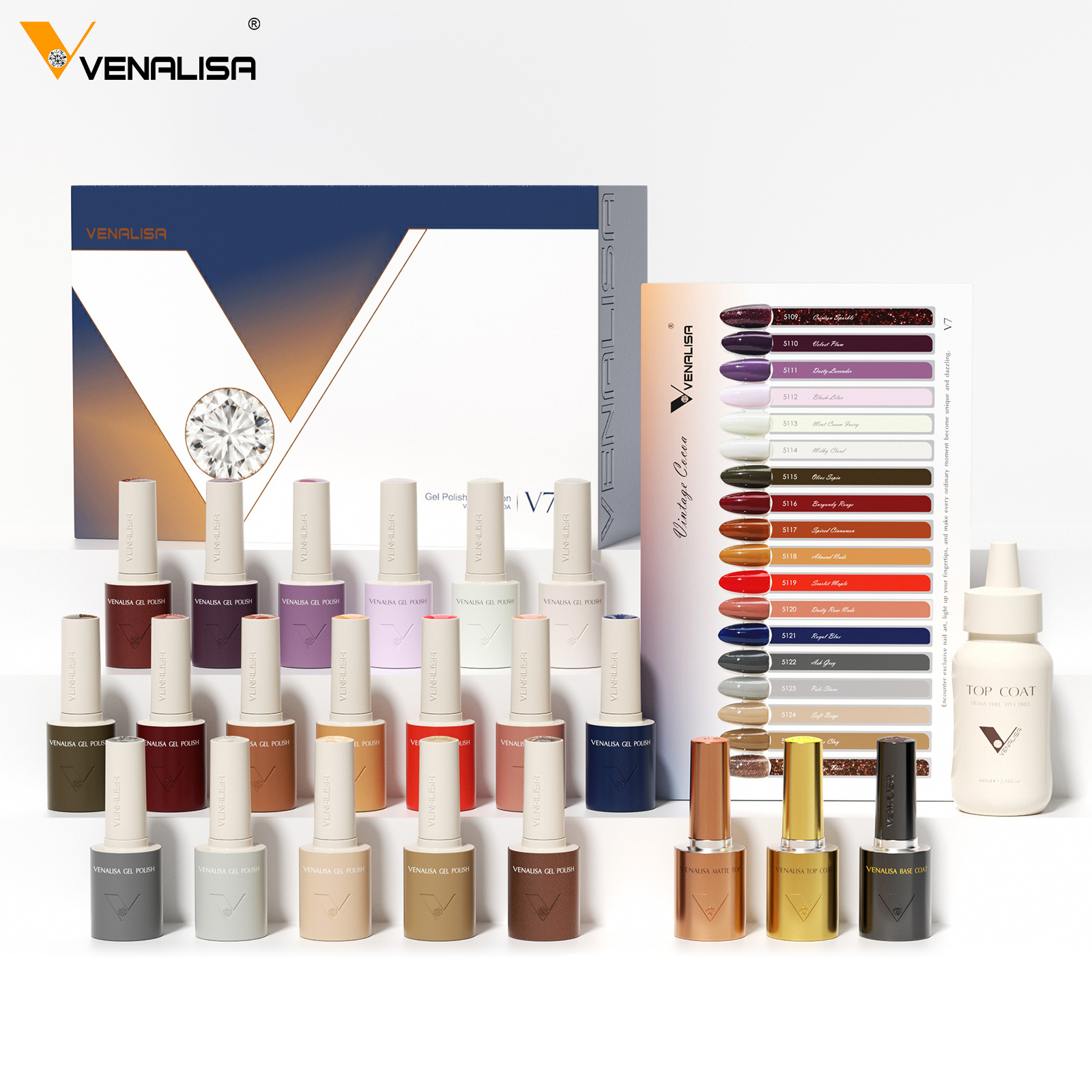 VENALISA V7 Gel Nail Polish 18 - Resin Art All review and price