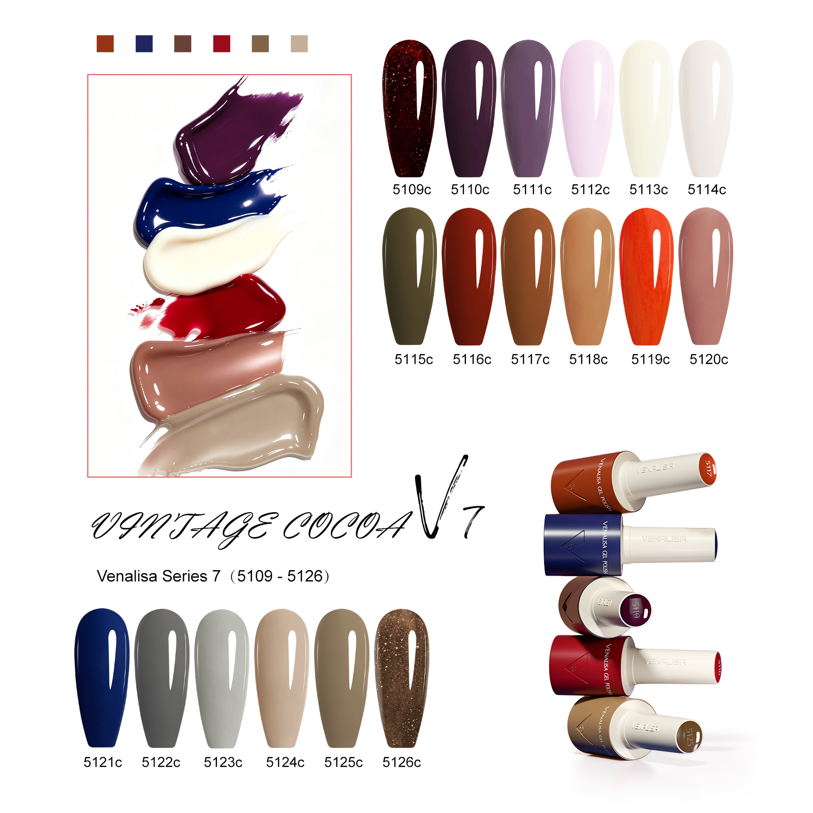 VENALISA V7 Gel Nail Polish 18 - Resin Art All review and price