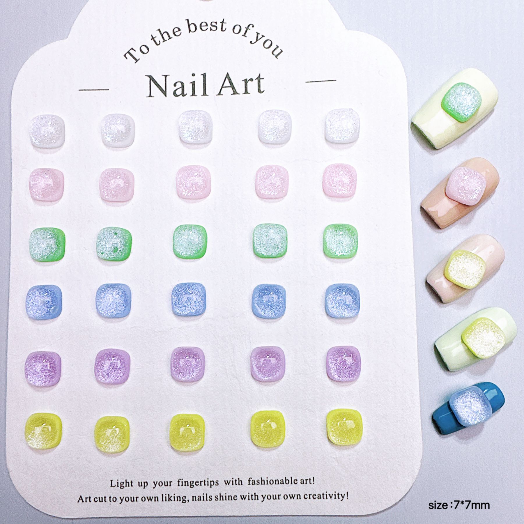 100Pcs Cat's Eye Sugar Cube Na - Resin Art Cube review and price