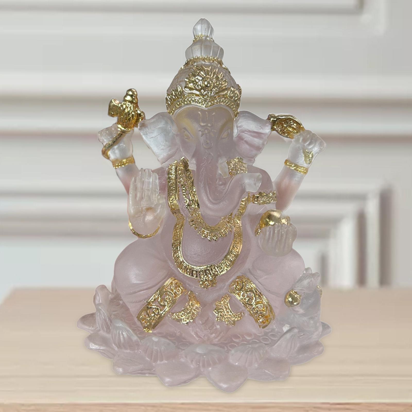 Ganesh Figurine Art Crafts Sou - Resin Art India review and price