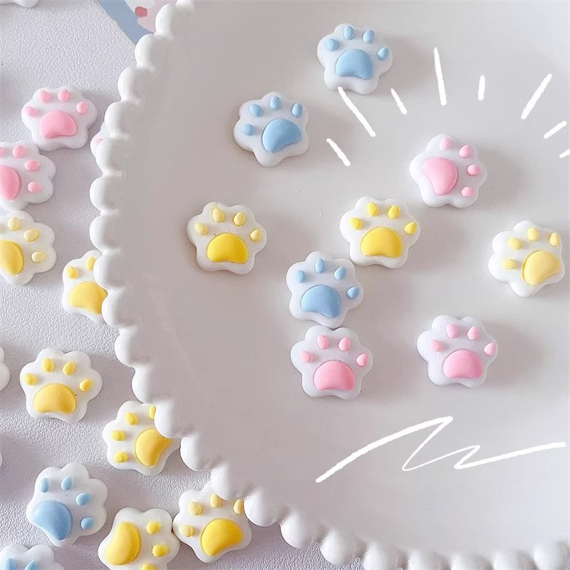 30pc Cute Cat Paw Mini Accesso - Resin Art Use review and price