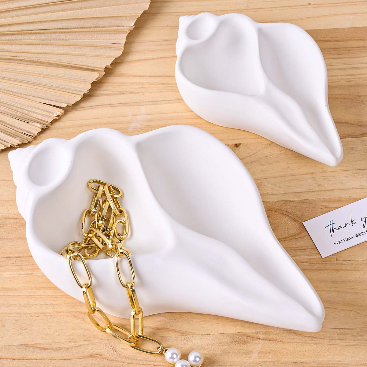 Ocean Conch Shell Candle Cup S - Resin Art Jewellery review and price