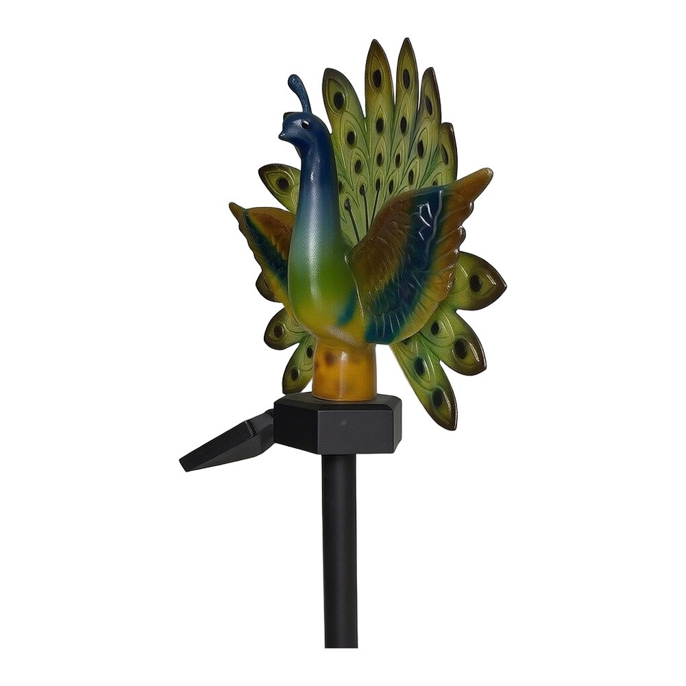 Resin Solar Peacock Garden Art - Resin Art Use review and price