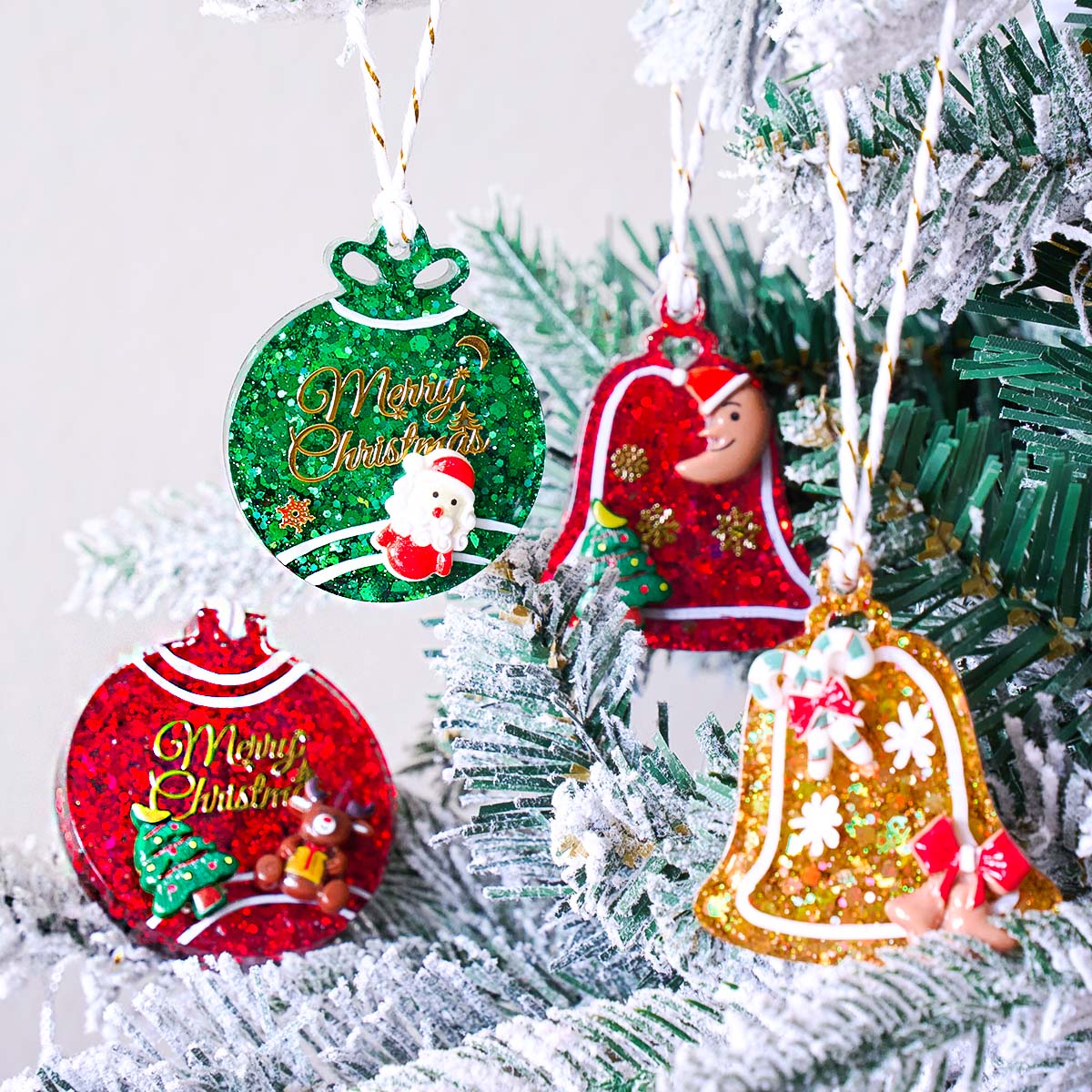 Xmas Tag Pendant Silicone Mold - Resin Art Things review and price