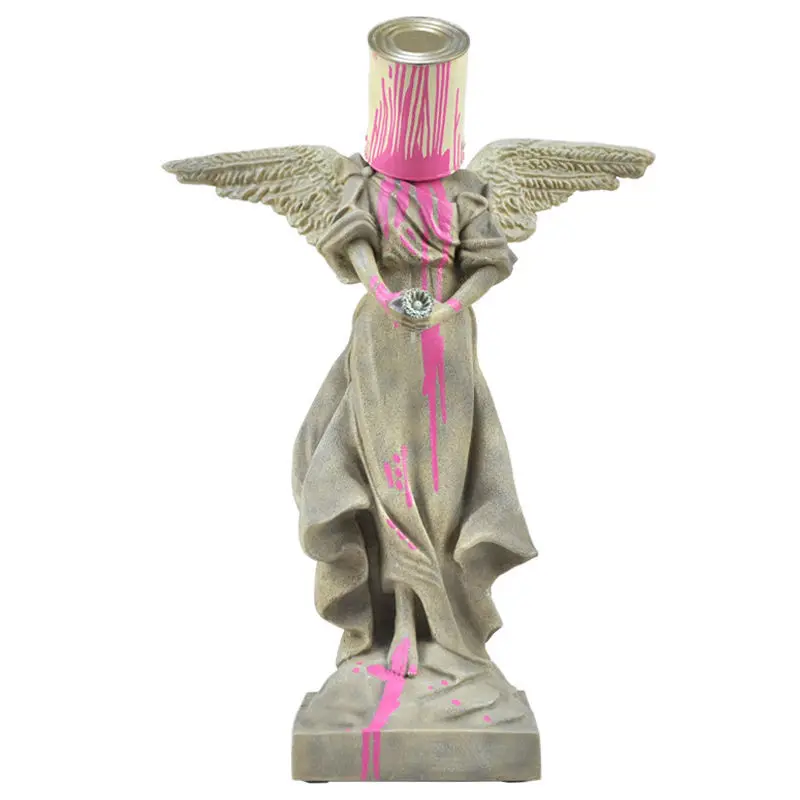 Banksy Top Street Art Figurine - Resin Art Pouring review and price