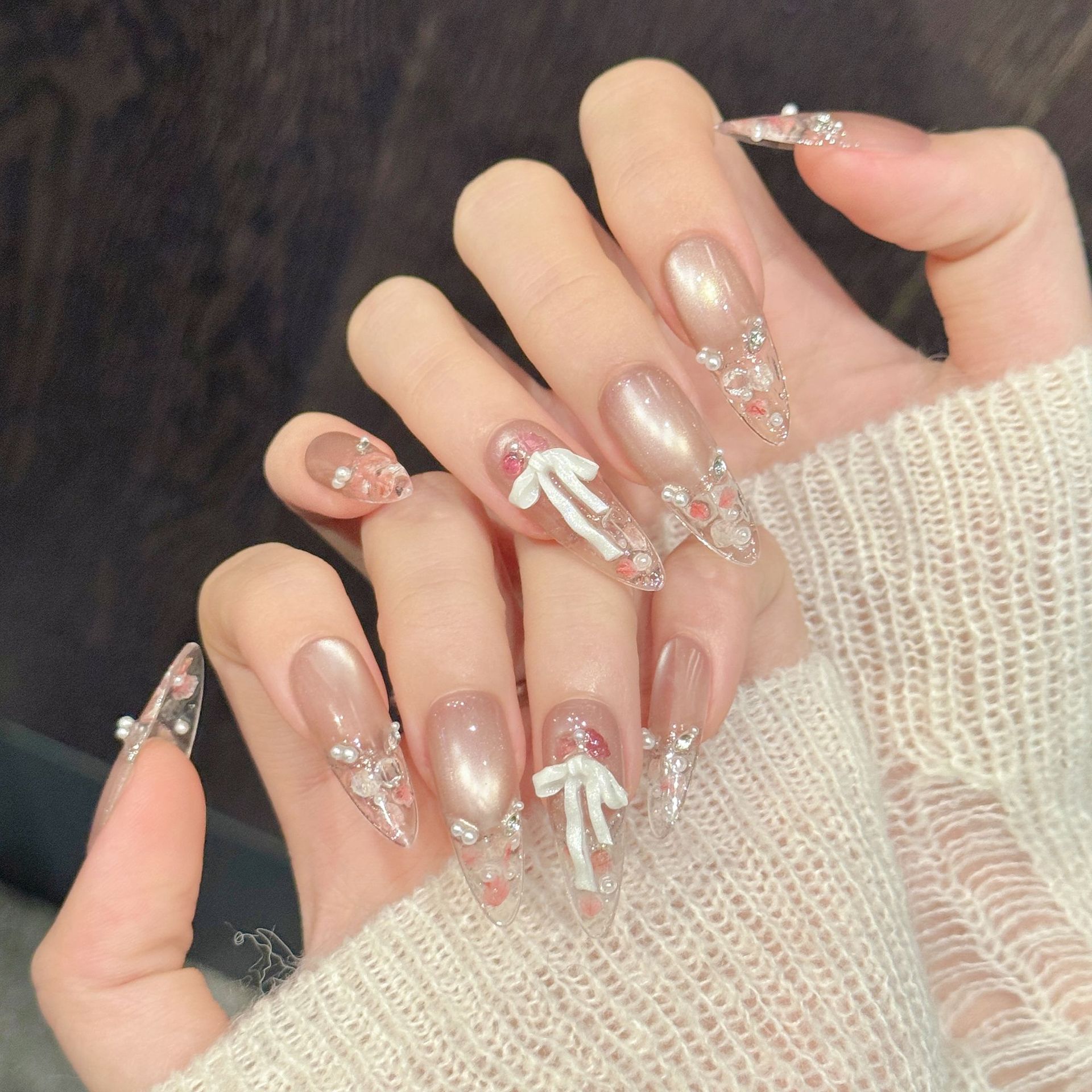 10pcs Pure Hand Pressed Long O - Resin Art Use review and price