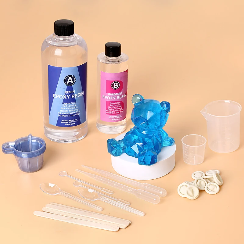 Epoxy Resin Kit Crystal Clear  - Resin Art Use review and price