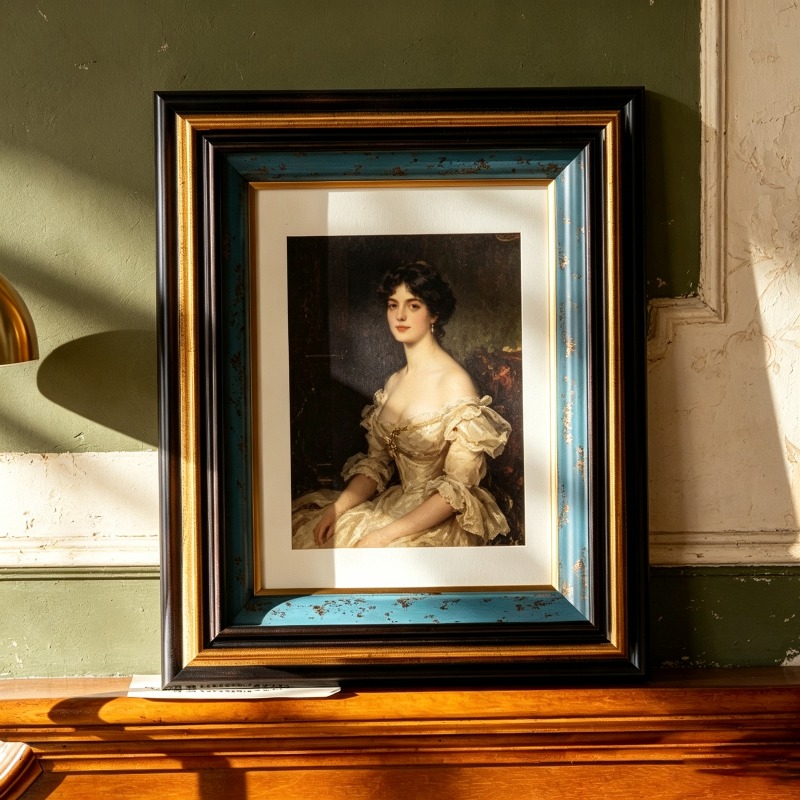 Vintage Picture Frame A4 6‑10  - Resin Art Use review and price