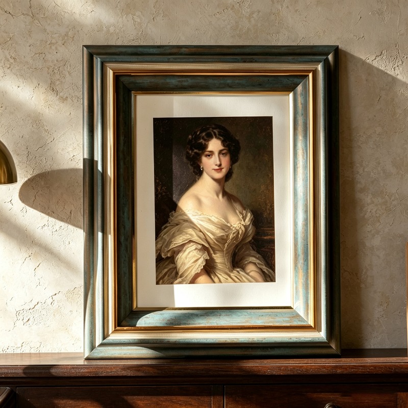 Vintage Picture Frame A4 6‑10  - Resin Art Use review and price