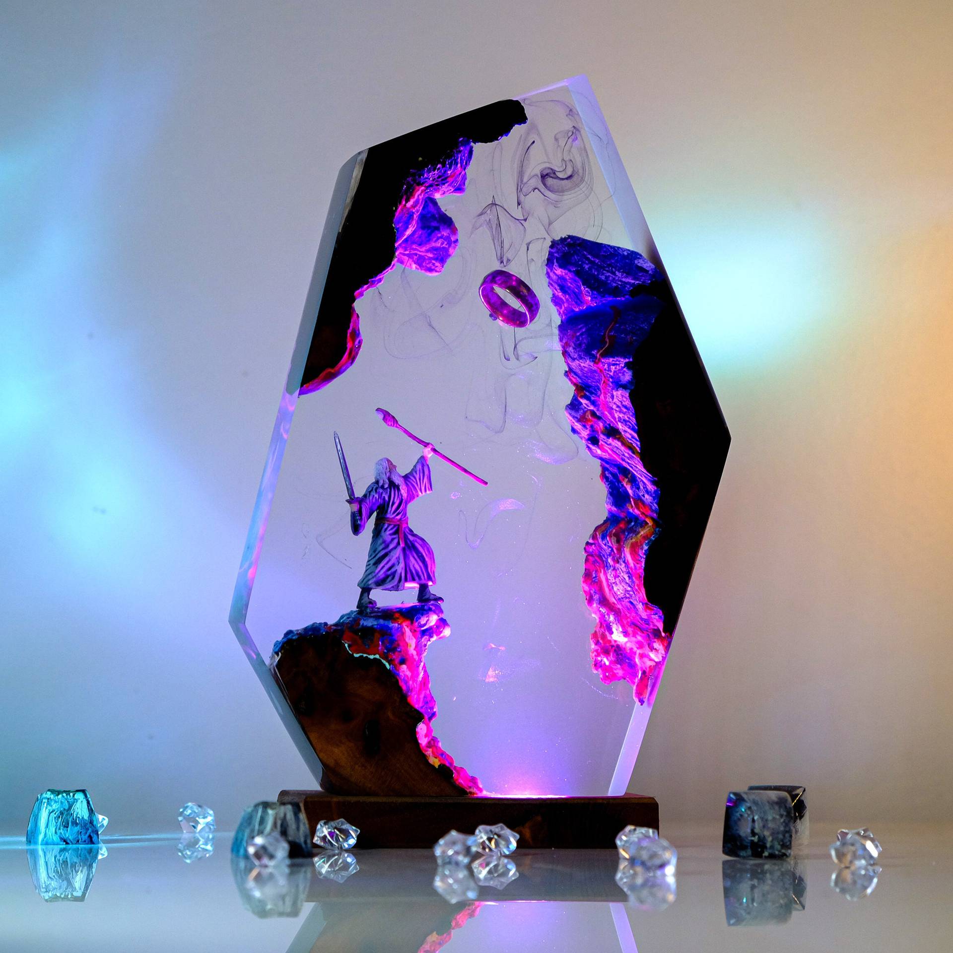 Movie Scence Figure Table Resi - Resin Art Things review and price