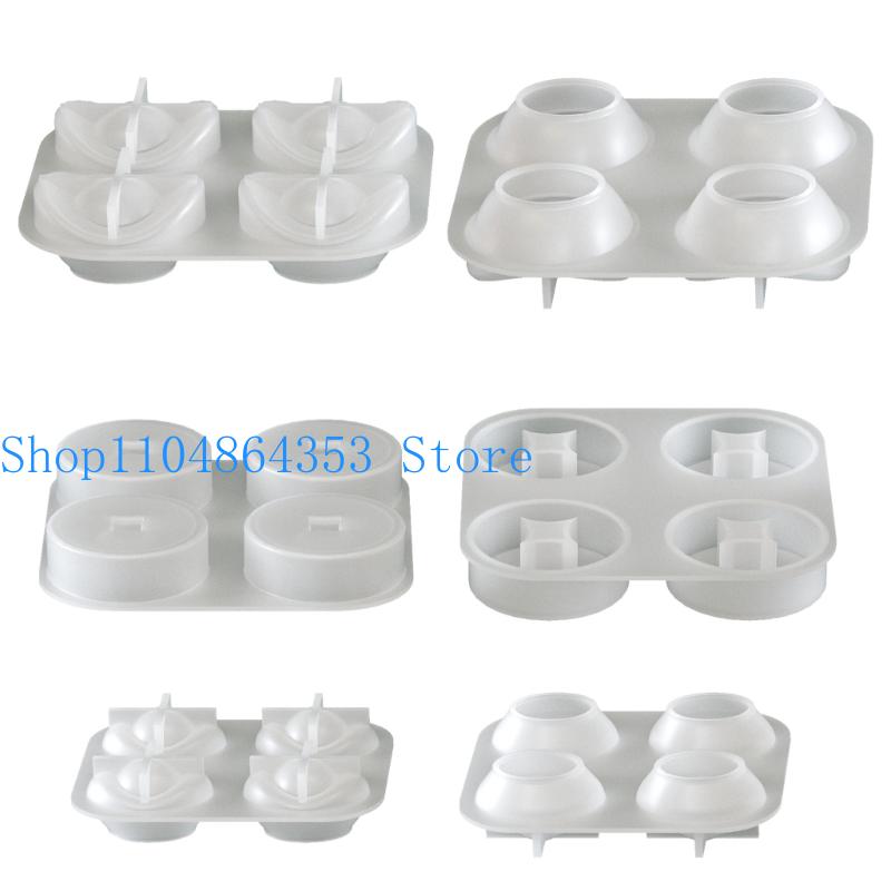 652F 4 Cavity Silicone Making  - Resin Art Use review and price