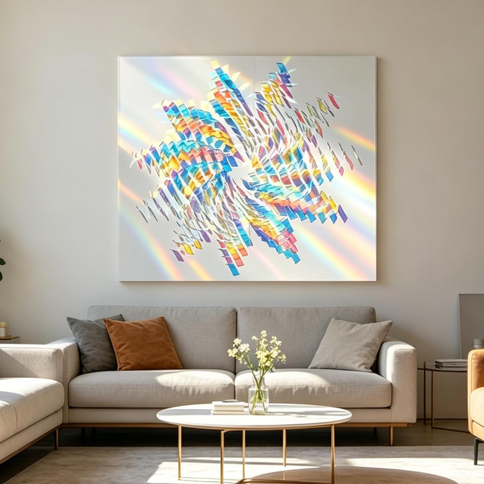Acrylic Iridescent Radiant She - Resin Art Cube review and price