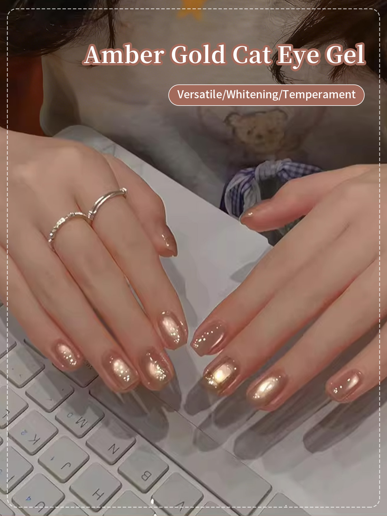 10ML Gold Reflective Glass Bea - Glitter Powder Resin review and price