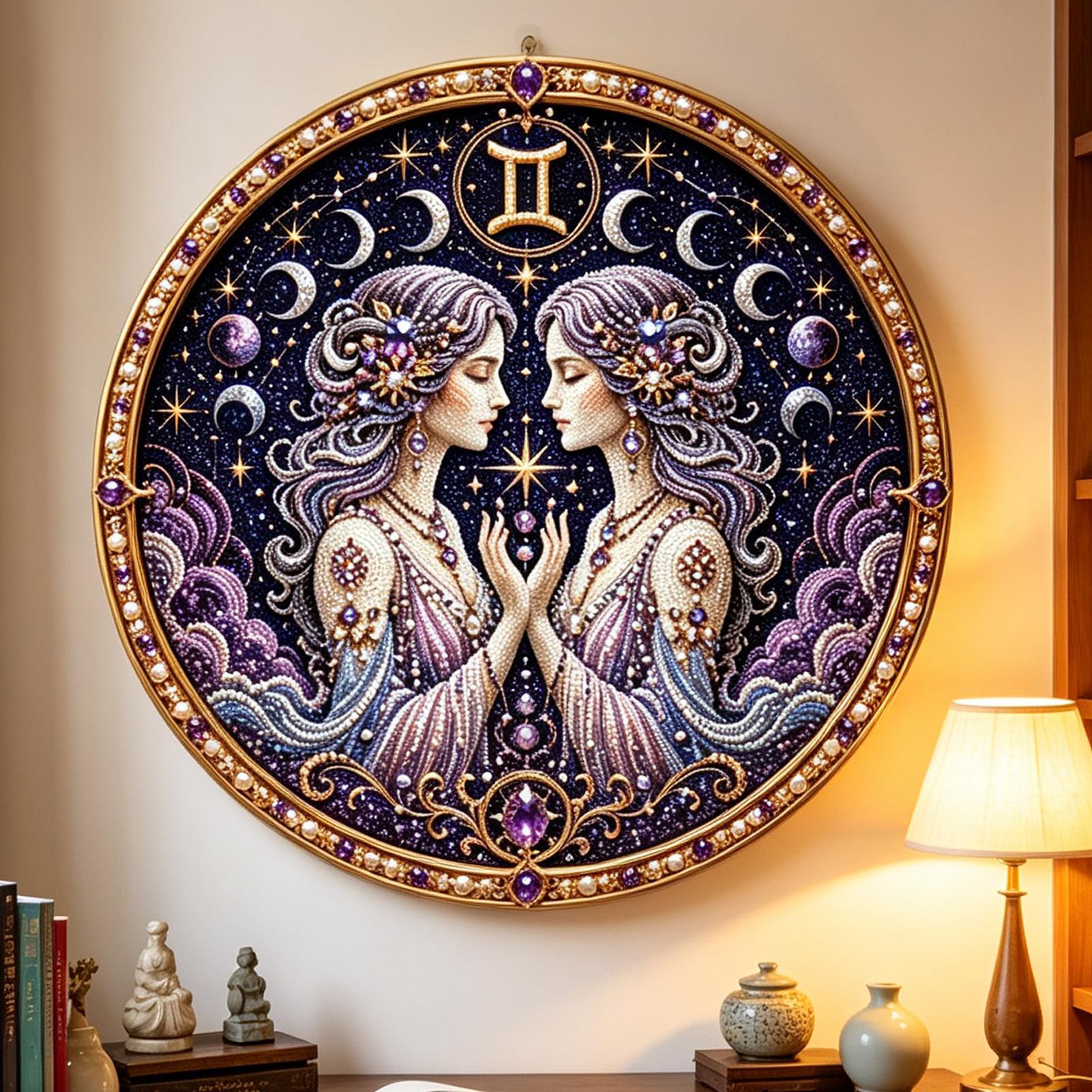 12 Zodiacs Signs Pearl Art Kit - Resin Art Things review and price