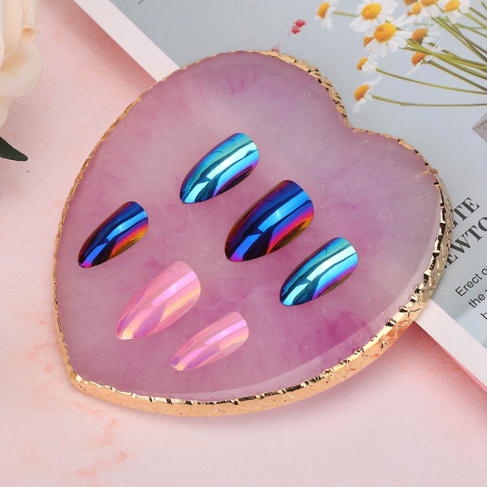 Delicate Heart Shaped Nail Art - Resin Art Use review and price