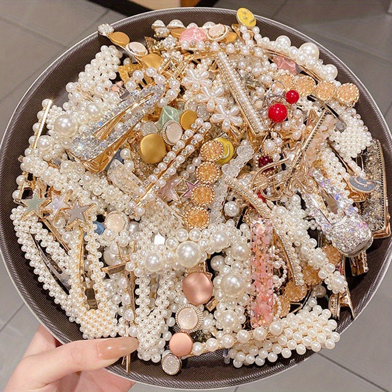 10 Pcs/set Women's Fashion Hai - Resin Art Jewellery review and price