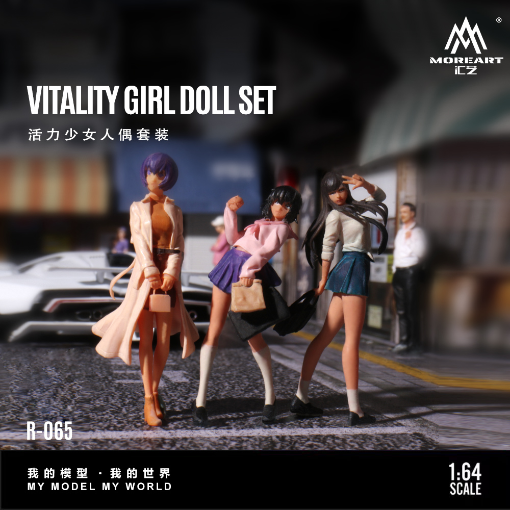 More Art 1:64 Dynamic Girl Dol - Resin Art Set review and price