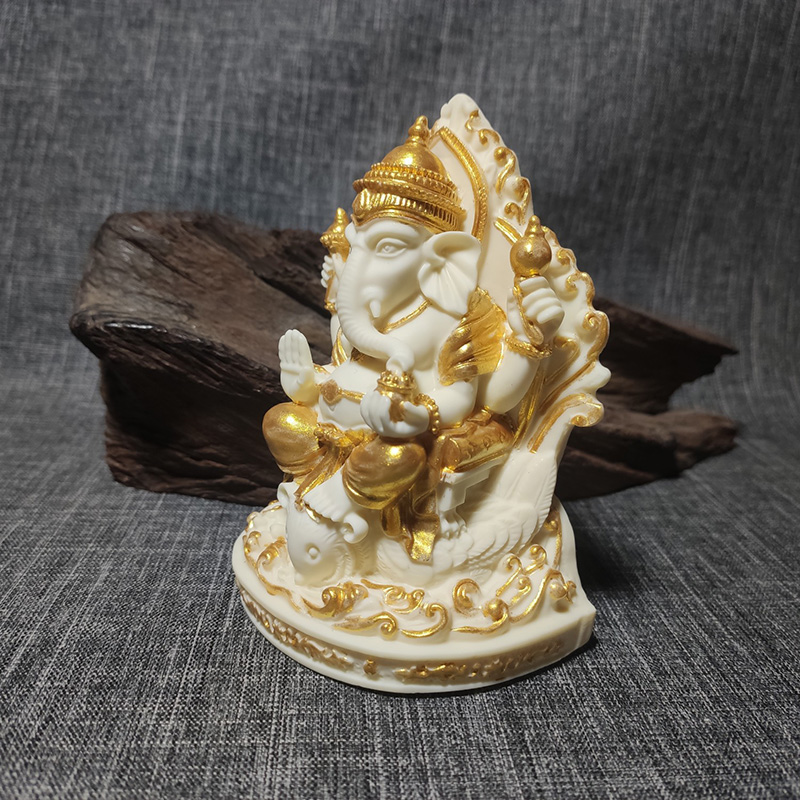 Hinduism Elephant Ganesha Figu - Resin Art India review and price