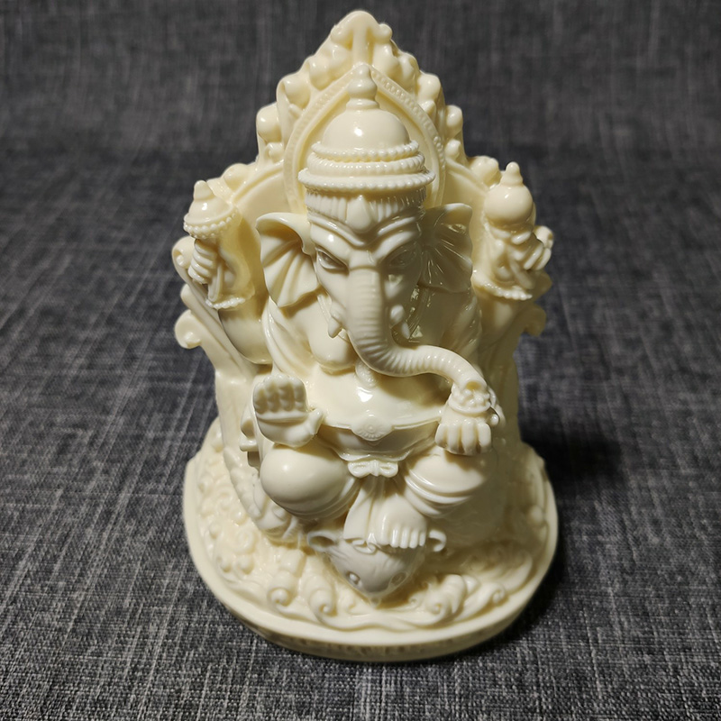 Hinduism Elephant Ganesha Figu - Resin Art India review and price