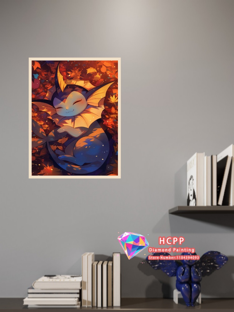 1pc frameless Cartoon Pokemon  - Resin Art Things review and price