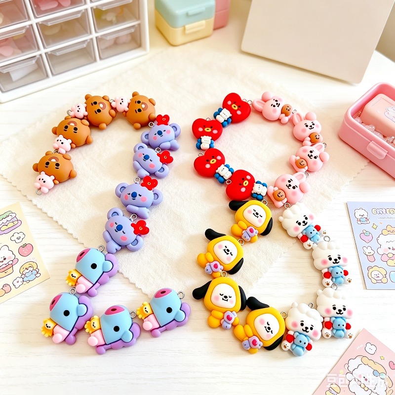 10pcs Kawaii Dog Bunny Cute Re - Resin Art Jewellery review and price