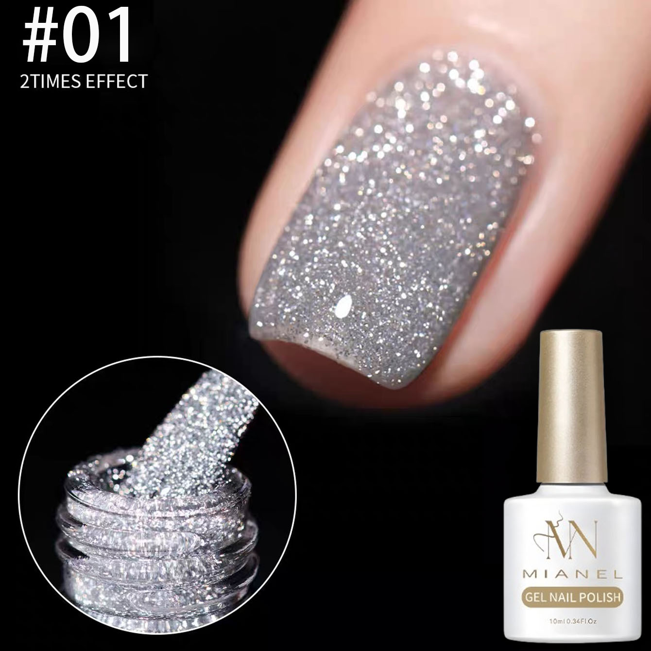 MIANEL 2026 Autumn Gel Nail Po - Resin Art Use review and price